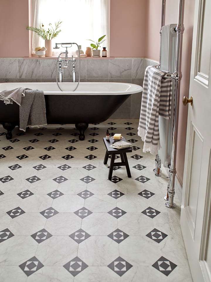 Octagon Key Rayne, DC477 - from the Amtico Dé​​cor x National Trust collection.