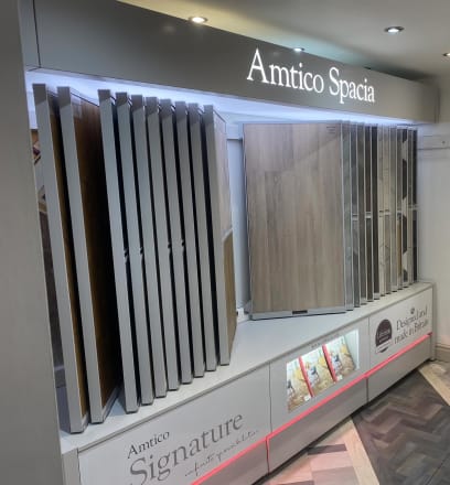 Amtico Spacia flooring samples