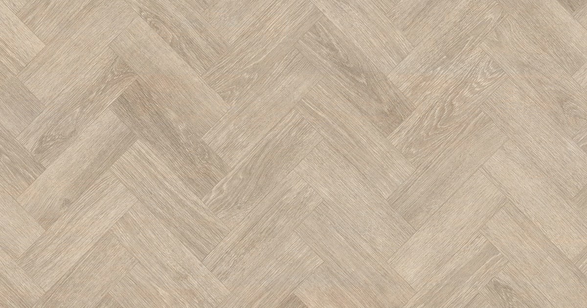 Shell Oak in Small Parquet: Beautifully designed LVT flooring by Amtico