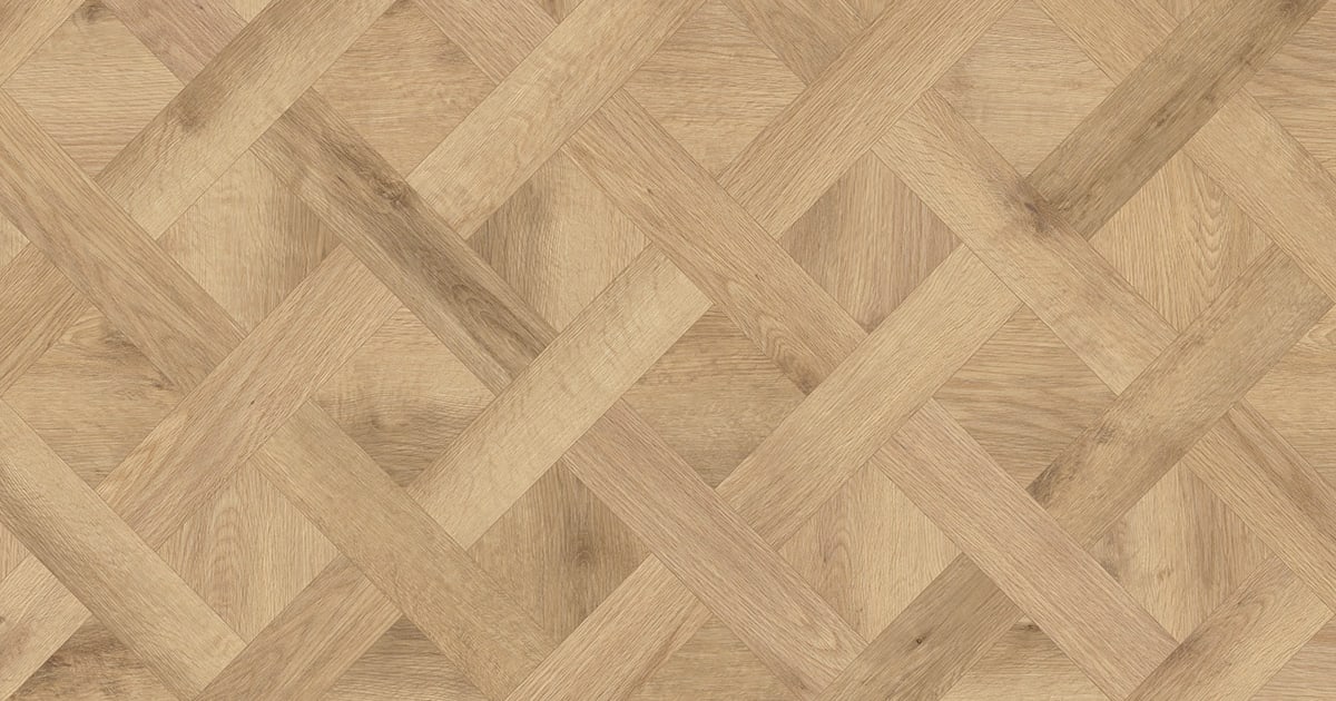 Skara Oak in Basket Weave Patroon | LVT designvloeren uit de
