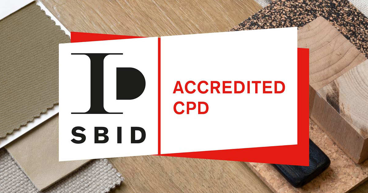 We're an accredited SBID CPD Provider | Amtico Commercial