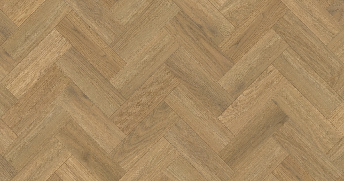 Guild Oak in Small Parquet: Amtico Spacia LVT Design flooring