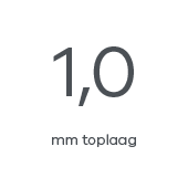 Toplaag 1,0 mm