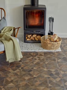 DC606 Akari Lattice Small Kingcup - from Amtico Decor collection.