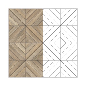 Gable Parquet Small, 1 Product, EP503