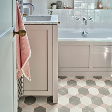 dc602 polygon key mini in grigio classic marble rosa, classic marble and bianco classic marble