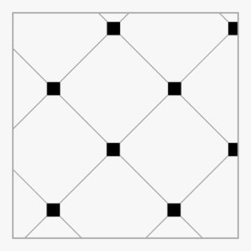 key stone  laying pattern