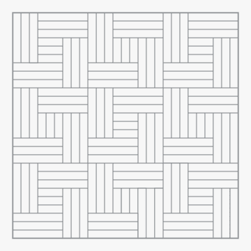 chantily weave  laying pattern