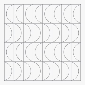 small arc laying pattern