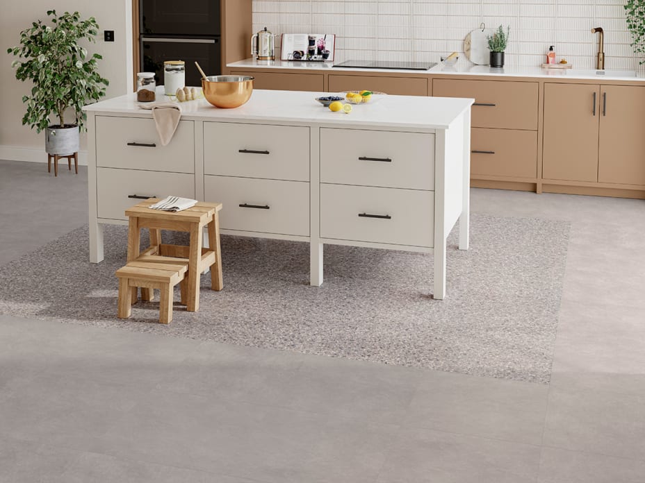 Mimosa, SS5S2607 and Peak, SS5S2633 - laid in a Uniform Tile laying pattern.