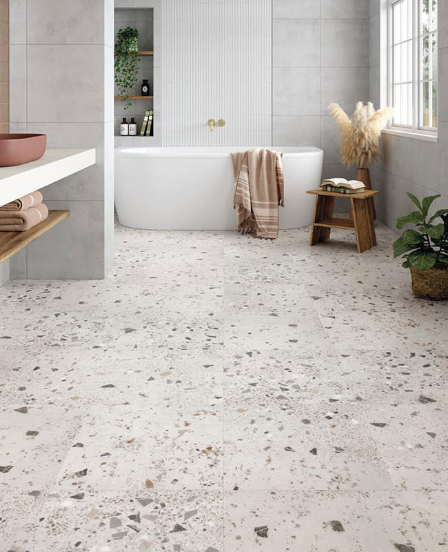 Terrazzo vinyl discount