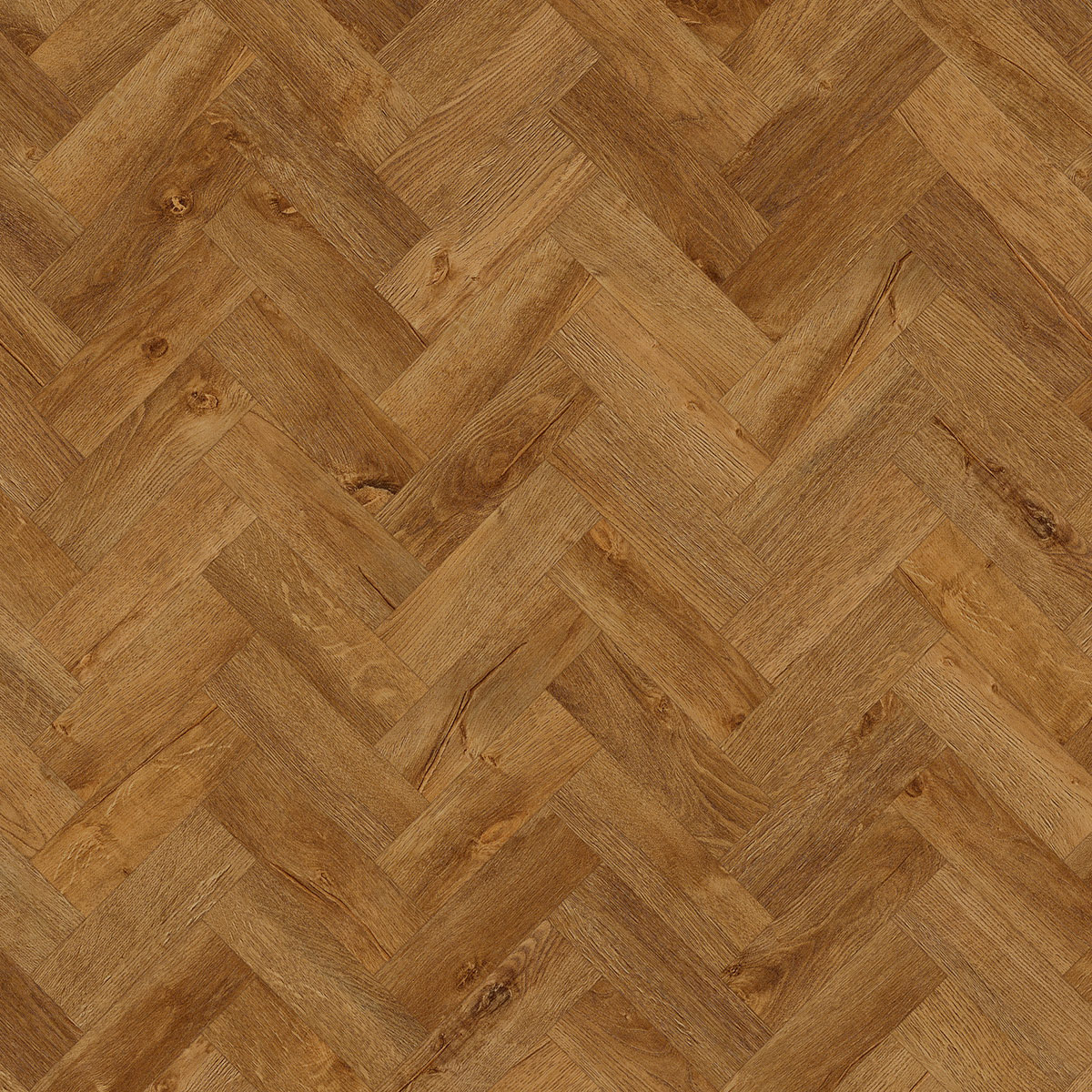 Carved Oak in Small Parquet: Beautifully designed LVT flooring by Amtico