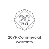 20 Year Commercial Warranty