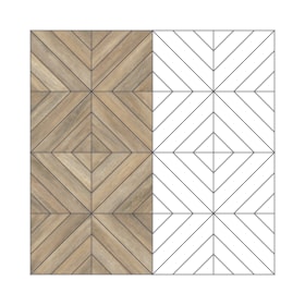 Gable Parquet Small, 1 Product, EP503}