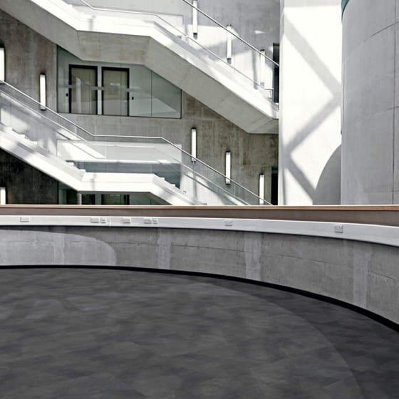University space featuring Amtico Signature Modernist Vault flooring in Broken Bond pattern