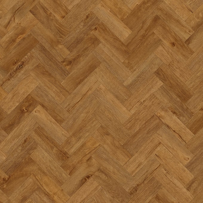 Carved Oak in Small Parquet, FP135