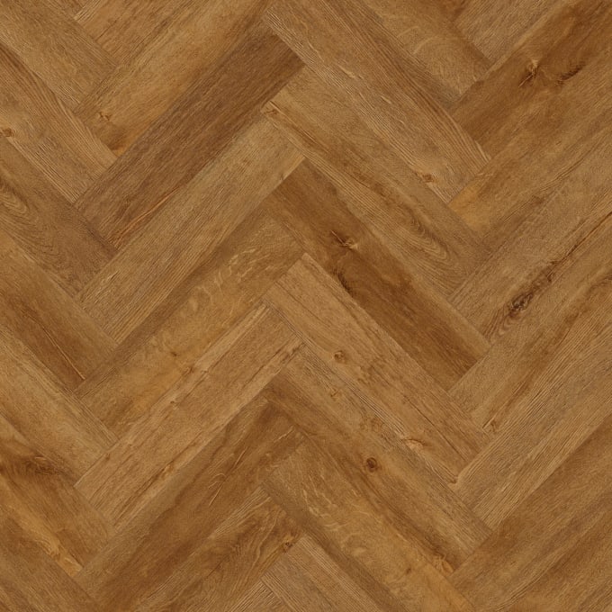 Carved Oak in Large Parquet, FP158