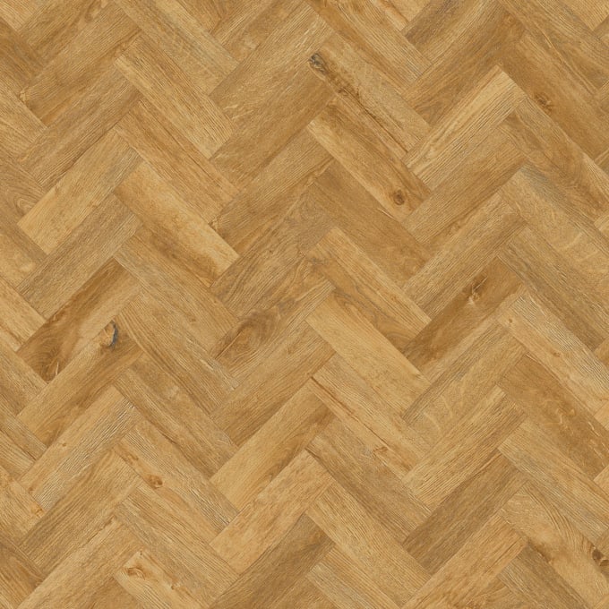 Rural Oak in Small Parquet: Beautifully designed LVT flooring by Amtico
