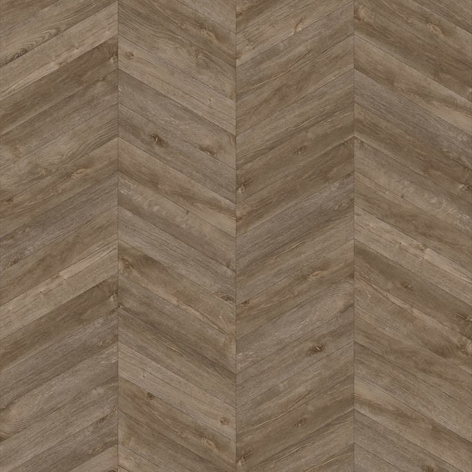 Native Grey Wood in Chevron | LVT Design flooring by Amtico